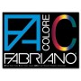Fabriano 65251524 - Blocco Cartoncini Colorati 220gr 5 colori 24 x 33
