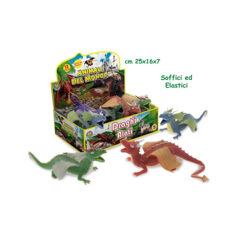 Teorema 72443 - Drago Alato Soffice Display 12 pz.