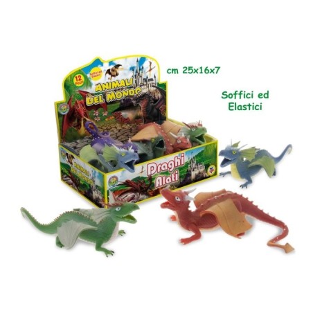 Teorema 72443 - Drago Alato Soffice Display 12 pz.