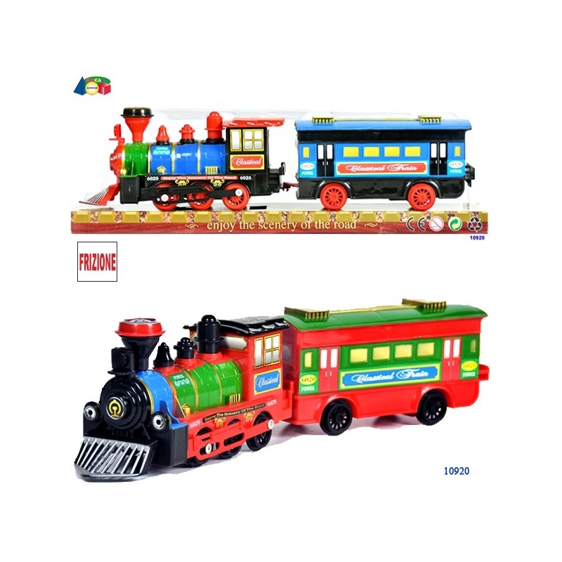 Ginmar 10920 - Treno Antico Frizione con Vagone in Cupola