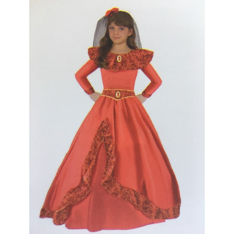 Ciao 61246 - Costume Principessa di Spagna 4-6 Anni