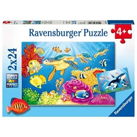 Ravensburger 224 - Puzzle 2x24 Pezzi Assortiti