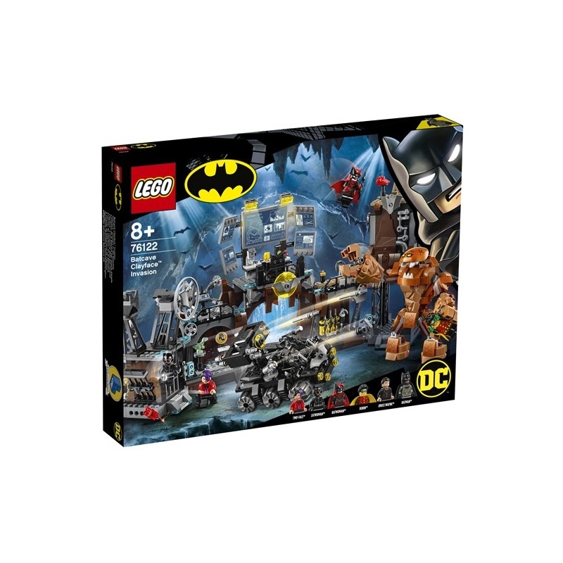 Lego 76122 - Super Heroes - Clayface e l'Invasione della Bat-caverna