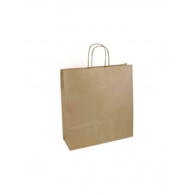 Florio 70111 - Shopper Carta Avana 23x10x32 cm. Conf.25 pz.