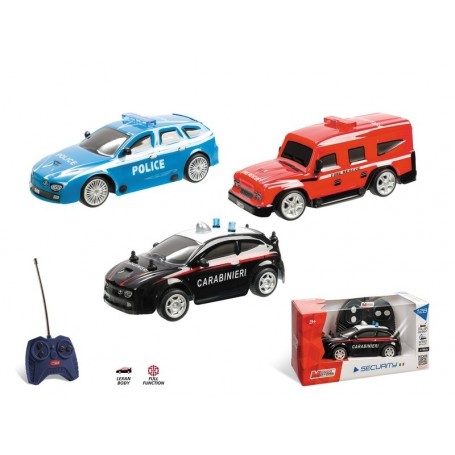 Mondo 63004 - Motors - Mezzi Security RC Scala 1:28 Assortite