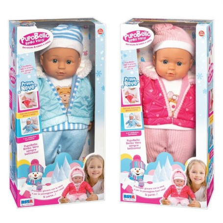 Rstoys 10710 - Bambola PupoBello Prima Neve