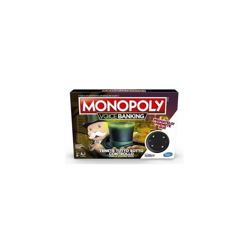 Hasbro E4816 - Giochi di Società - Monopoly Voice Banking