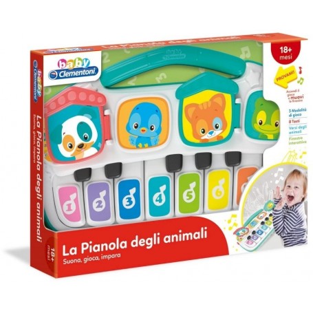 Clementoni 17286 - Baby Clementoni - La Pianola Degli Animali