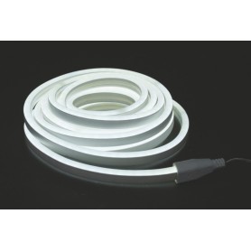 Euronatale 75181 - Tubo 108 Luci Neon Bianco Freddo Fisso per Esterno 5 Mt.