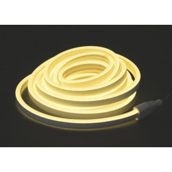 Euronatale 75182 - Tubo 108 Luci Neon Bianco Caldo Fisso per Esterno 5 Mt.