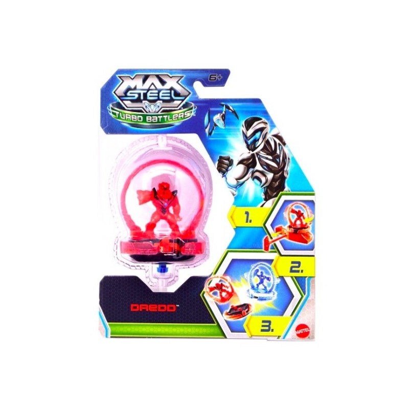 Mattel 1388 - Max Steel - Blister Combattenti Base