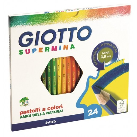 Fila 2358 - Pastelli Giotto Supermina Conf. 24 pz