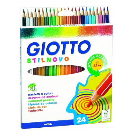 Fila 2566 - Pastelli Giotto Stilnovo Conf. 24 pz.