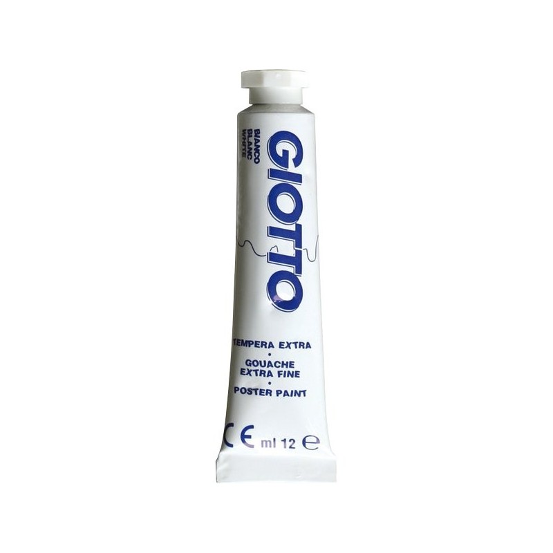 Fila 352000 - Tempera Giotto Bianco 01 12 ml Conf. 6 pz.