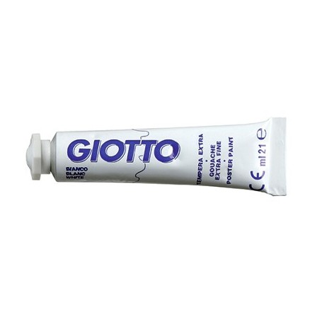 Fila 355000 - Giotto - Tempera Extra N. 01 Bianco 21 ml Conf. 6 pz.