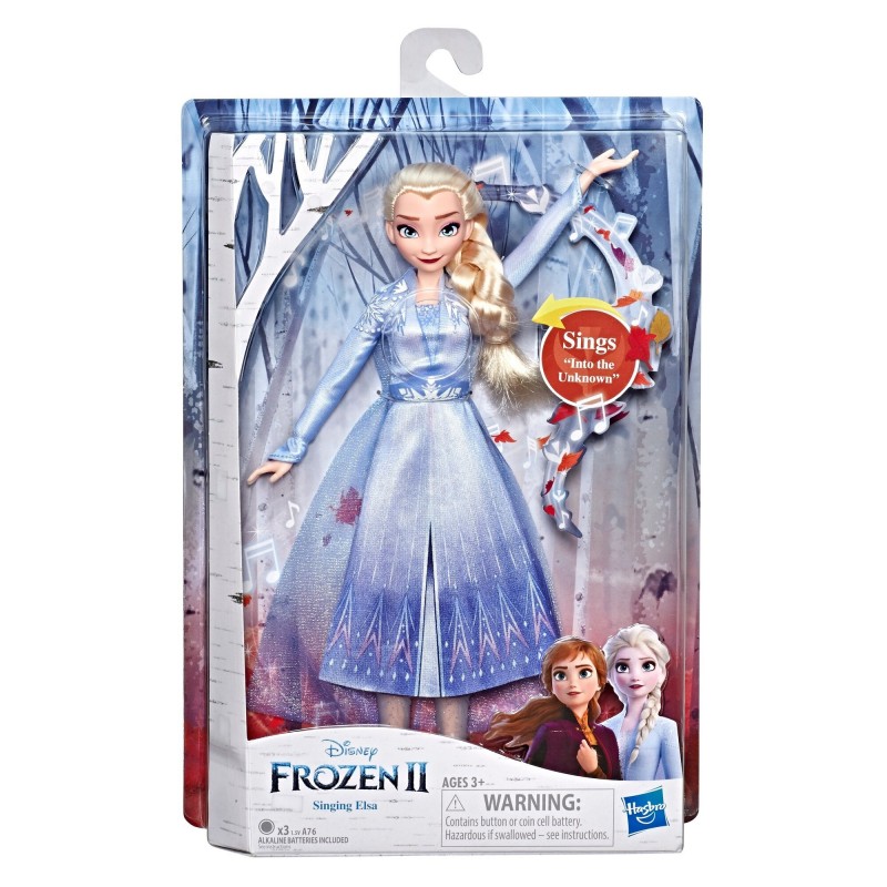 Hasbro E5498 - Frozen 2 - Anna e Elsa Singing Fashion Doll