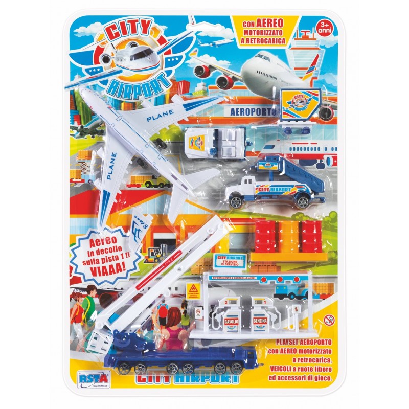 Rstoys 10836 - Blister Mezzi City Airport