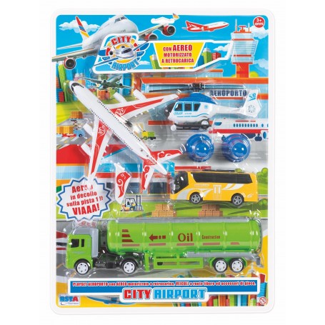 Rstoys 10856 - Blister Set City Airport