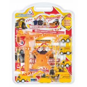 Rstoys 10857 - Blister Mega Costruzioni Mezzi da Lavoro