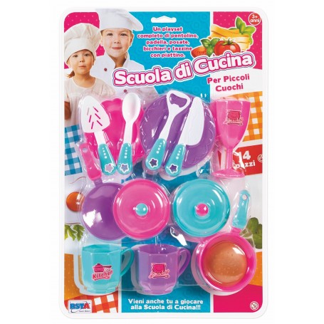 Rstoys 10878 - Blister Pentolini Scuola di Cucina