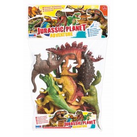 Rstoys 10923 - Busta Dinosauri 8 pz.