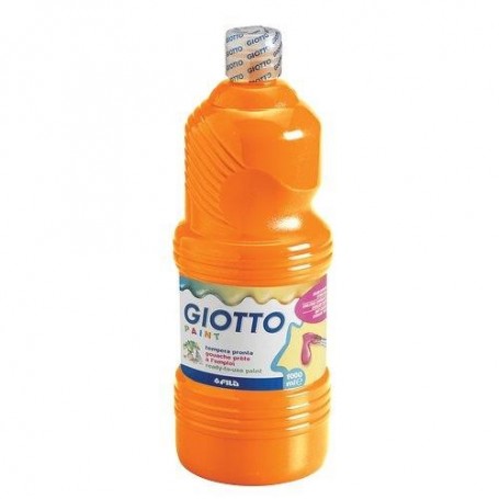 Fila 6255 - Giotto Tempera Arancione Pronta Qualità Extra Flacone 1000 ml