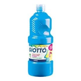 Fila 5334 - Giotto Tempera Ciano-Azzurro Pronto Qualità Extra Flacone 1000 ml