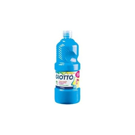 Fila 5334 - Giotto Tempera Ciano-Azzurro Pronto Qualità Extra Flacone 1000 ml