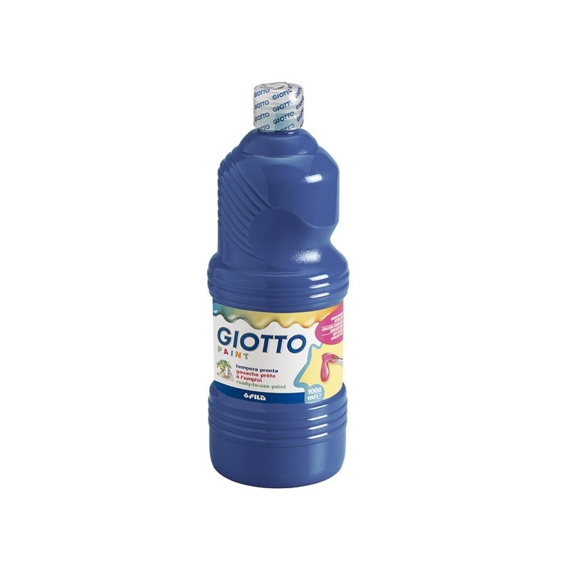 Fila 6278 - Giotto Tempera Blu Oltremare Pronto Qualità Extra Flacone 1000 ml