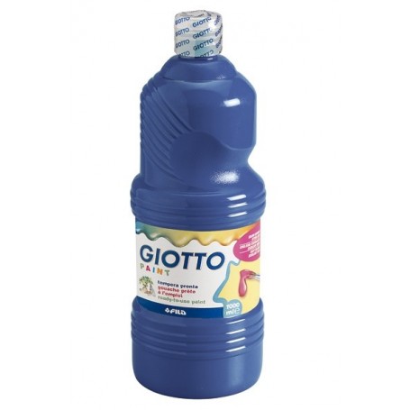 Fila 6278 - Giotto Tempera Blu Oltremare Pronto Qualità Extra Flacone 1000 ml