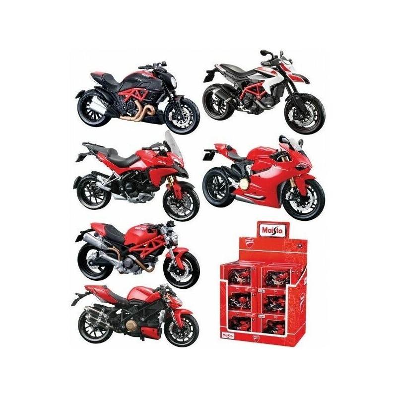 Maisto 147 - Moto Ducati Scala 1:12