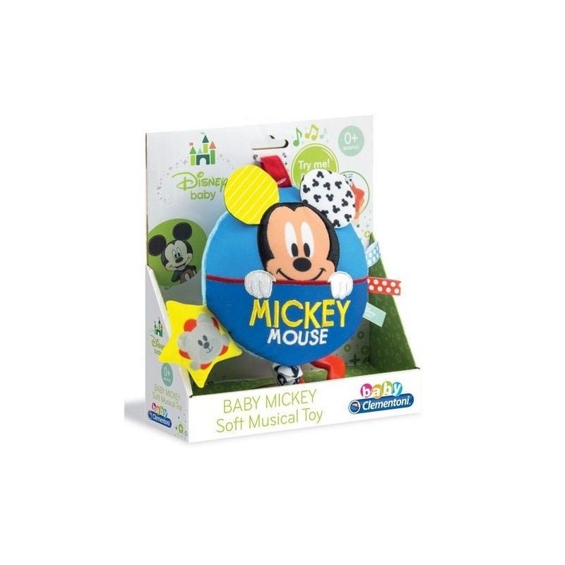 Clementoni 17211 - Baby Disney - Mickey Morbido Carillon