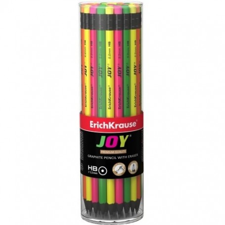 Arke 43582 - Matite Joy HB Colorate con Gomma Conf.42 pz