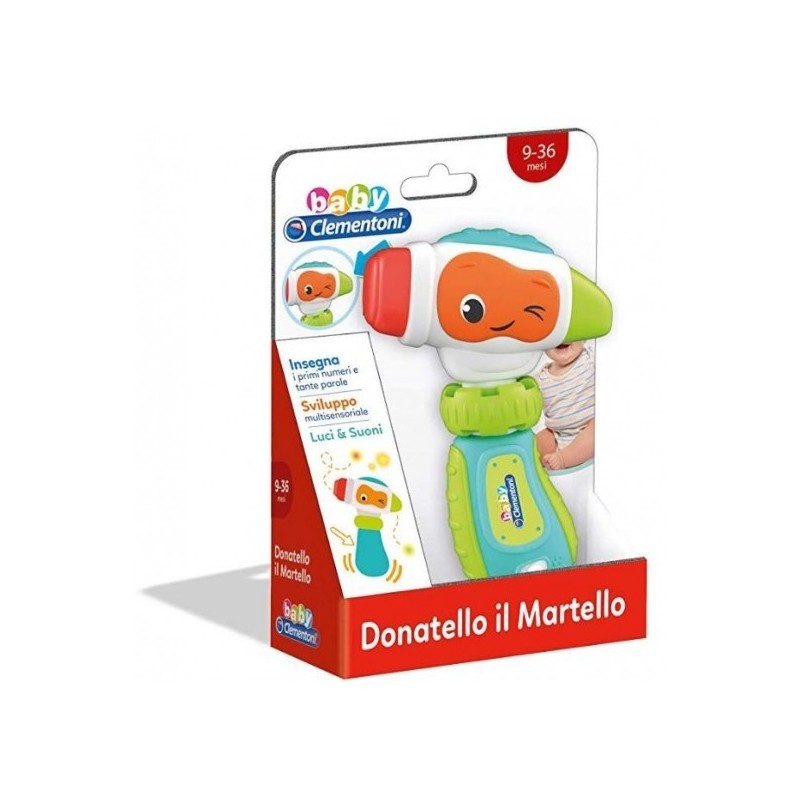 Clementoni 17327 - Baby Clementoni - Donatello il Martello