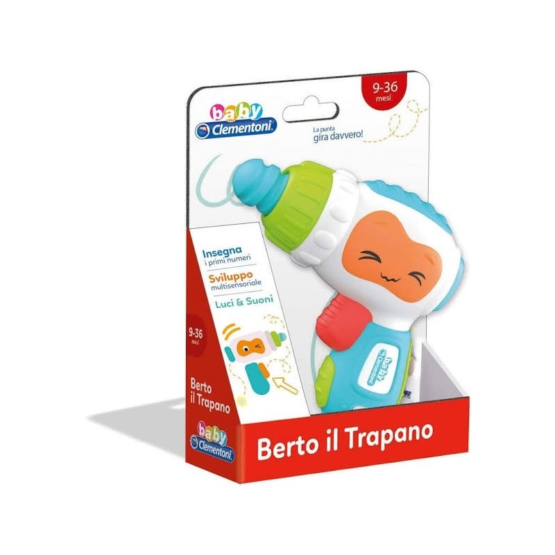 Clementoni 17328 - Baby Clementoni - Berto il Trapano