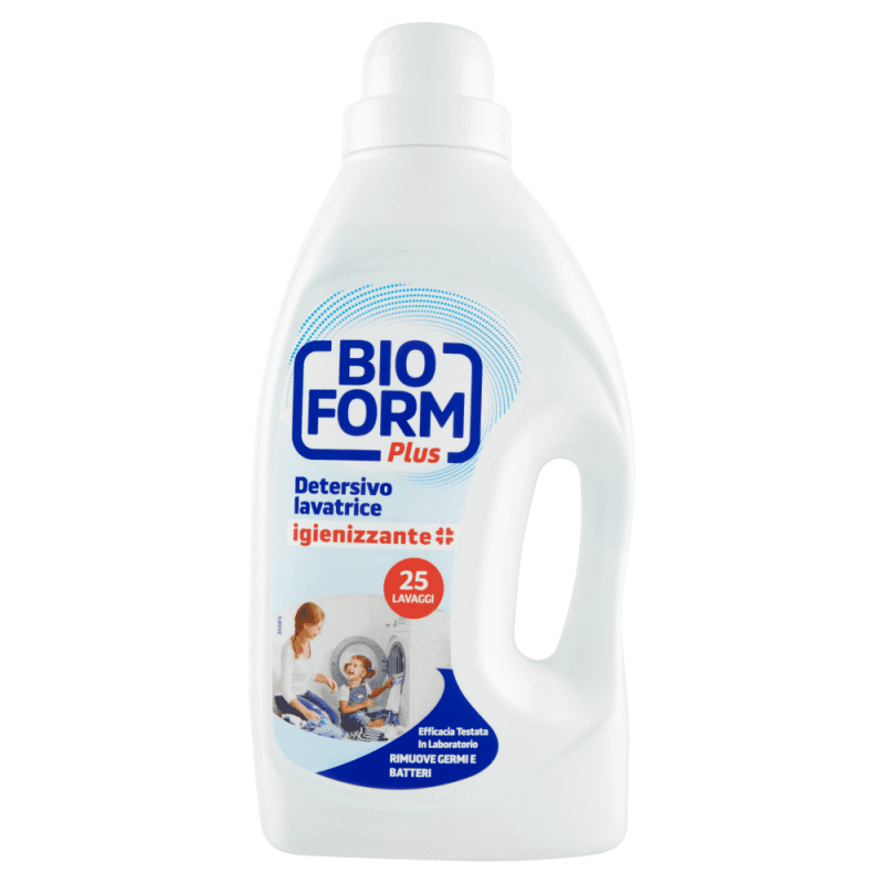Bioform 2038 - Igienizzante Detersivo Lavatrice Liquido 1625 ml