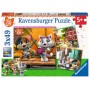 Ravensburger 349 - Puzzle 3 x 49 pz Assortiti
