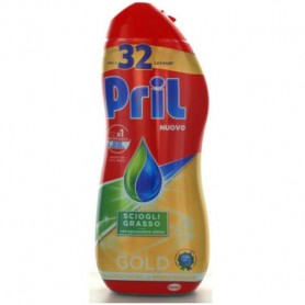 Pril 7308 - Detersivo Piatti Gel Sciogli-Grasso 600 Ml