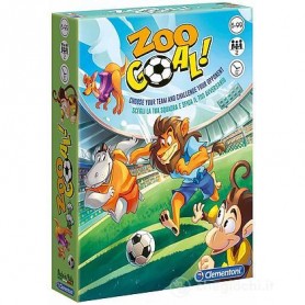 Clementoni 16570 - Giochi di Carte - Zoo Goal