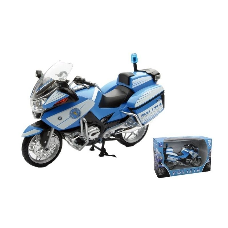 New Ray 43173 - Moto Die Cast BMW Polizia Scala 1:12