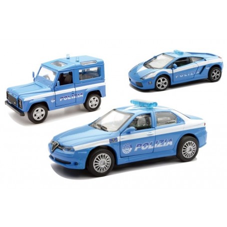 New Ray 50983 - Auto Polizia Assortite Scala 1:32