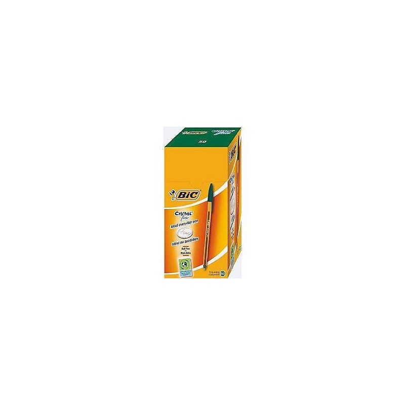 Bic 1296 - Penne Bic Cristal Verde Conf. 50 pz.