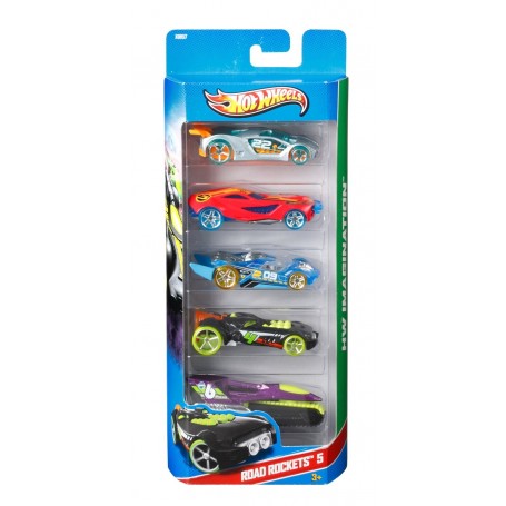 Mattel 1806 - Hot Wheels - Confezione 5 Veicoli