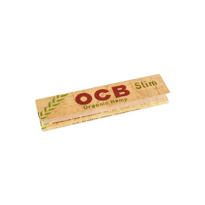 Ocb 5350 - Cartine Ocb Organic Lunghe Bio Slim Cf.50 pz.