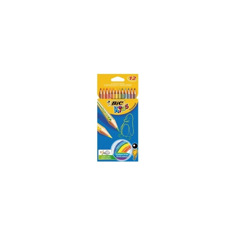 Bic 2250 - Pastelli Tropicolors Astuccio 12 pz.