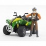 Bruder 63000 - Quad con Pilota