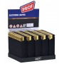 Prof 2145 - Accendino Elettronico Black Rubber Conf. 50 pz
