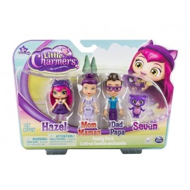 Spin Master 6028134 - Little Charmers - Set Figure Famiglia