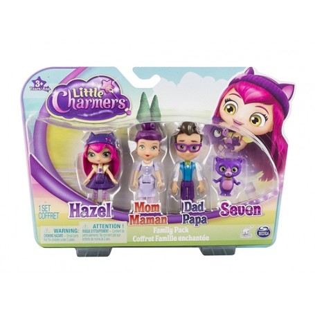 Spin Master 6028134 - Little Charmers - Set Figure Famiglia