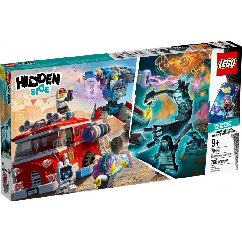 Lego 70436 - Hidden Side - Camion dei Pompieri Phantom 3000